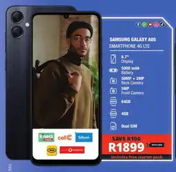 Checkers Samsung Galaxy A05 Smartphone 4G LTE offer