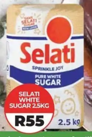 1UP Selati white sugar offer