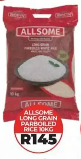 1UP Allcome allsome long grain parboiled rice offer