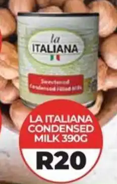 1UP La italiana condensed milk offer