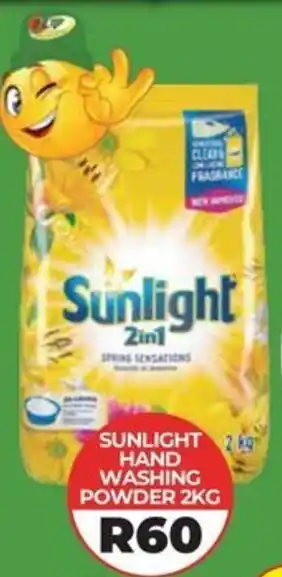 1UP Sunlight hand washing powder offer