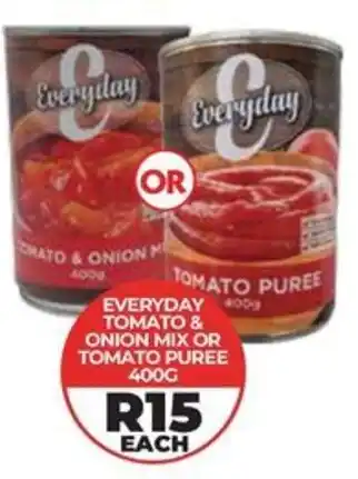 1UP Everyday tomato & onion mix or tomato puree offer