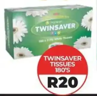 1UP Twinsaver tissues offer