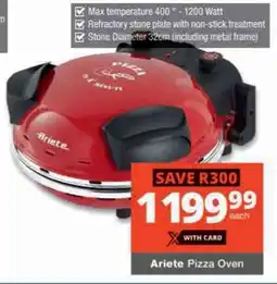 Checkers Hyper Ariete Pizza Oven offer