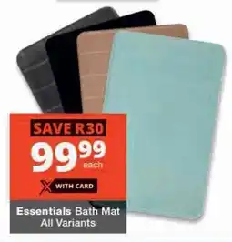 Checkers Hyper Essentials Bath Mat All Variants offer