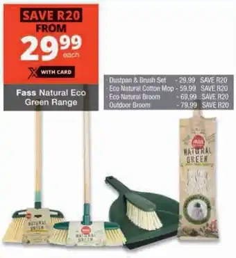 Checkers Hyper Fass Natural Eco Green Range offer