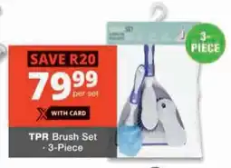 Checkers Hyper TPR Brush Set offer