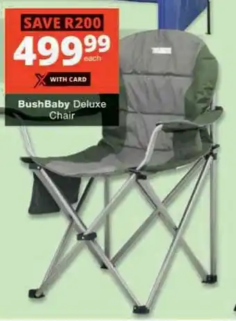 Checkers Hyper BushBaby Deluxe Chair offer