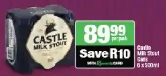 Spar Tops Castle Milk Stout Cans offer