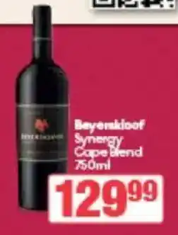 Spar Tops Beyerskloof Synergy Cape Blend offer