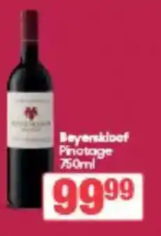 Spar Tops Beyerskloof Pinotage offer