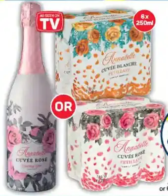 Pick n Pay Liquor Annabelle Cuvée Assorted or Cans Per Pack offer