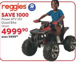 ToysRUs Reggies Power ATV 12V Quad Bike offer