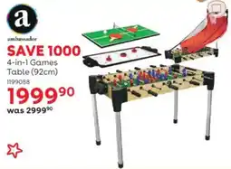 ToysRUs 4-in-1 Games Table offer