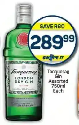 Pick n Pay Liquor Tanqueray Gin Assorted offer