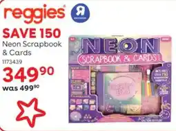 ToysRUs Reggies Neon Scrapbook & Cards offer