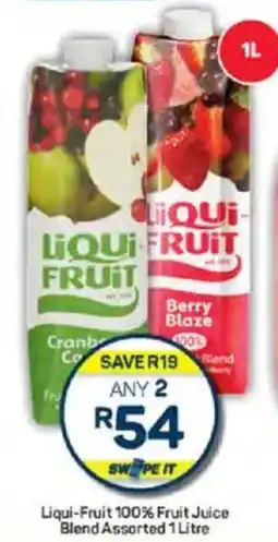 Pick n Pay Liquor Liqui-Fruit 100% Fruit Juice Blend Assorted offer