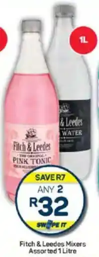 Pick n Pay Liquor Fitch & Leedes Mixers Assorted offer