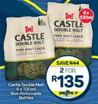 Pick n Pay Liquor Castle Double Malt Non-Returnable Bottles offer