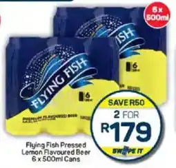 Pick n Pay Liquor Flying Fish Pressed Lemon Flavoured Beer Cans offer