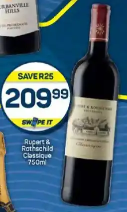 Pick n Pay Liquor Rupert & Rothschild Classique offer