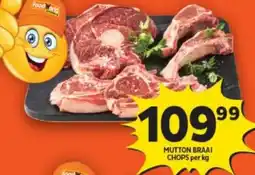 Shoprite Mutton braai chops offer