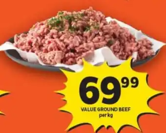 Shoprite Value ground beef offer