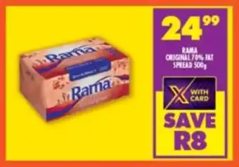 Shoprite Rama original 70% fat spread offer