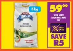 Shoprite Super white super maize meal offer