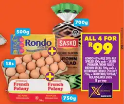 Shoprite All 4 for R99 offer