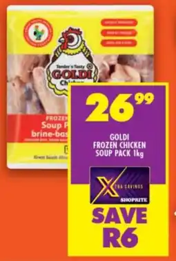 Shoprite Goldi frozen chicken soup pack offer