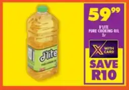 Shoprite D'lite pure cooking oil offer