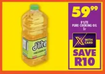 Shoprite D'lite pure cooking oil offer