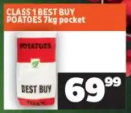 Shoprite Class 1 best buy poatoes offer