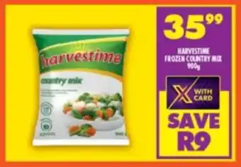 Shoprite Harvestime frozen country mix offer