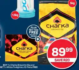 Pick n Pay Buy Charka Briquette and Get White Firelighters FREE offer