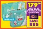 Shoprite Pampers value pack disposable nappies/pants offer