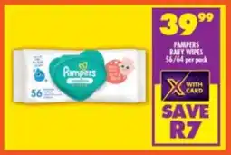 Shoprite Pampers baby wipes offer