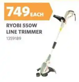 BUCO Ryobi 550w line trimmer offer