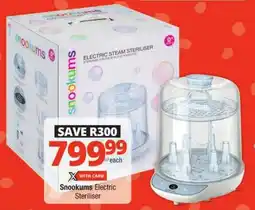 Checkers Snookums Electric Steriliser offer