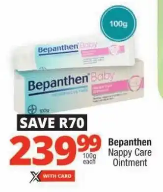 Checkers Bepanthen Nappy Care Ointment offer