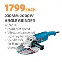 BUCO Bosch 230mm 2000w Angle grinder offer