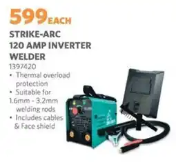 BUCO Strike-arc 120 amp inverter welder offer