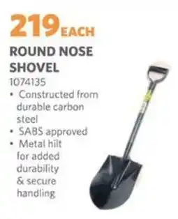 BUCO Lasher round nose shovel offer