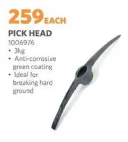 BUCO Lasher pick head offer