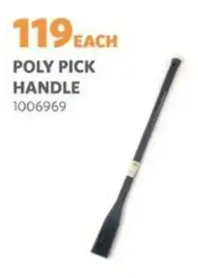 BUCO Lasher poly pick handle offer