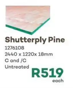 BUCO Shutterply Pine offer