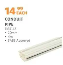 BUCO Conduit pipe offer