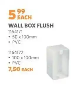 BUCO Wall box flush offer