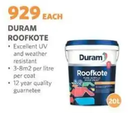 BUCO Duram Roofkote offer